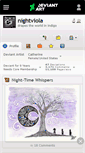 Mobile Screenshot of nightviola.deviantart.com