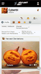 Mobile Screenshot of cyberbi.deviantart.com