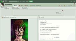 Desktop Screenshot of ladysexaroid.deviantart.com