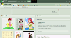 Desktop Screenshot of edible-crayon.deviantart.com