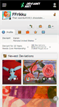 Mobile Screenshot of ffrikku.deviantart.com