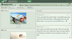 Desktop Screenshot of phantom-inker.deviantart.com