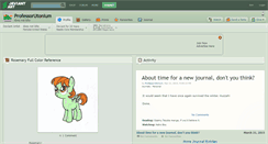 Desktop Screenshot of professorutonium.deviantart.com
