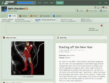 Tablet Screenshot of dark-chocobo.deviantart.com
