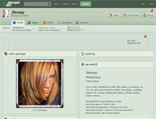 Tablet Screenshot of jiinxsay.deviantart.com