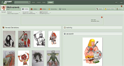Desktop Screenshot of ditch-scrawls.deviantart.com