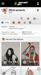 Mobile Screenshot of ditch-scrawls.deviantart.com