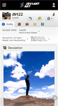Mobile Screenshot of dirt22.deviantart.com