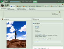 Tablet Screenshot of dirt22.deviantart.com