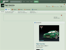 Tablet Screenshot of nigel-gearsley.deviantart.com