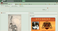 Desktop Screenshot of kyomarou.deviantart.com