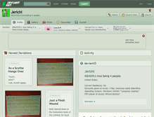 Tablet Screenshot of jerichi.deviantart.com