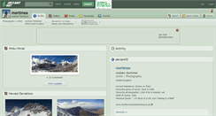 Desktop Screenshot of mortimea.deviantart.com