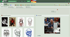 Desktop Screenshot of heidel.deviantart.com