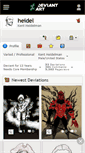 Mobile Screenshot of heidel.deviantart.com