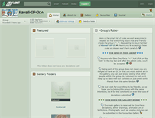 Tablet Screenshot of kawaii-op-oc.deviantart.com