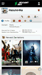Mobile Screenshot of masune4ka.deviantart.com