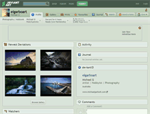 Tablet Screenshot of elgarboart.deviantart.com