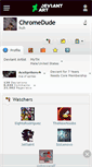 Mobile Screenshot of chromedude.deviantart.com