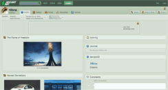 Desktop Screenshot of nibras.deviantart.com