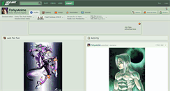 Desktop Screenshot of forkysanime.deviantart.com