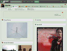 Tablet Screenshot of iskandar.deviantart.com