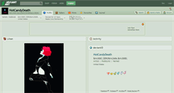 Desktop Screenshot of hotcandydeath.deviantart.com