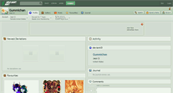 Desktop Screenshot of gummichan.deviantart.com