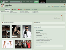 Tablet Screenshot of ecaandrew.deviantart.com