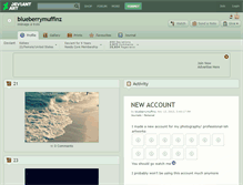 Tablet Screenshot of blueberrymuffinz.deviantart.com