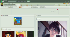 Desktop Screenshot of mixedmilkchocolate.deviantart.com