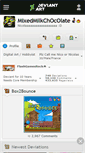 Mobile Screenshot of mixedmilkchocolate.deviantart.com