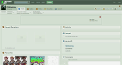 Desktop Screenshot of chimerea.deviantart.com