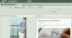 Desktop Screenshot of pandoraheartslover20.deviantart.com