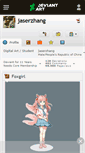Mobile Screenshot of jaserzhang.deviantart.com