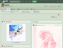 Tablet Screenshot of belyaal.deviantart.com