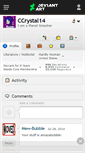Mobile Screenshot of ccrystal14.deviantart.com