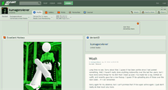 Desktop Screenshot of kumagoro4ever.deviantart.com