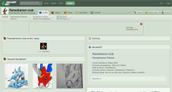 Desktop Screenshot of flamedramon-club.deviantart.com