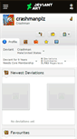 Mobile Screenshot of crashmanplz.deviantart.com