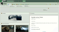 Desktop Screenshot of ephisus.deviantart.com