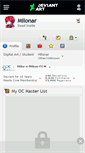 Mobile Screenshot of milonar.deviantart.com