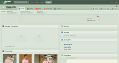 Desktop Screenshot of massiveox.deviantart.com