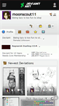 Mobile Screenshot of moonscout11.deviantart.com