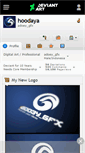 Mobile Screenshot of hoodaya.deviantart.com