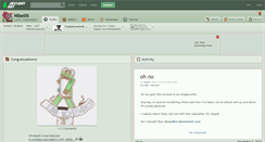Desktop Screenshot of nibelilt.deviantart.com