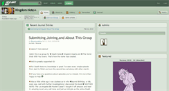 Desktop Screenshot of kingdom-note.deviantart.com