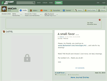 Tablet Screenshot of iaiacom.deviantart.com