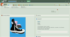 Desktop Screenshot of leeno.deviantart.com