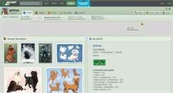 Desktop Screenshot of animon.deviantart.com